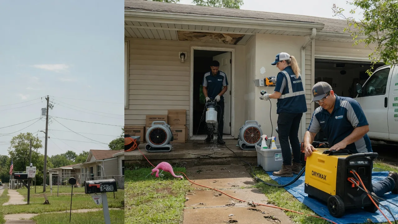 Storm Damage Water Removal in Battle Creek, MI near me